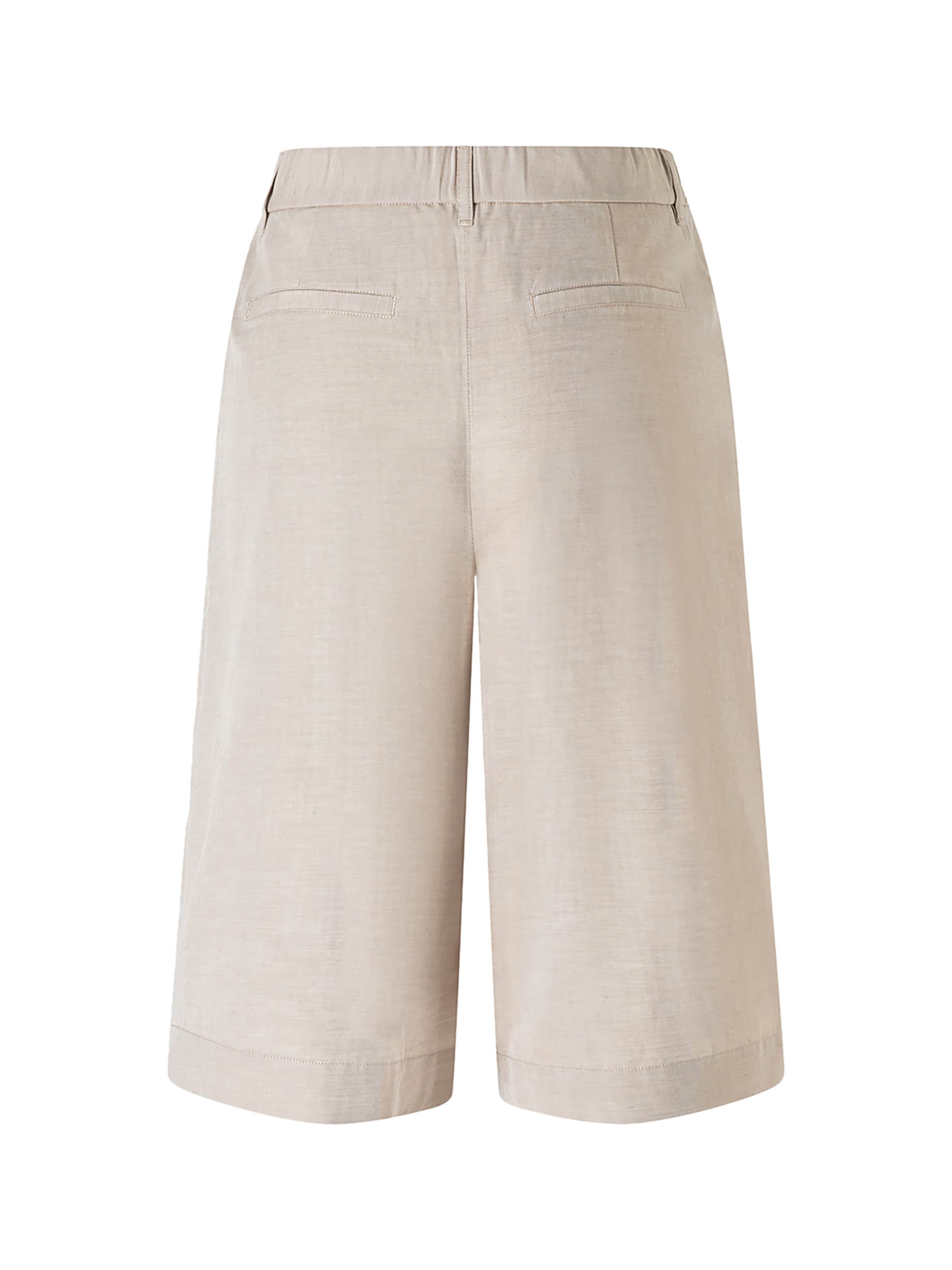 MAERZ Muenchen Wide Leg Shorts in Beige