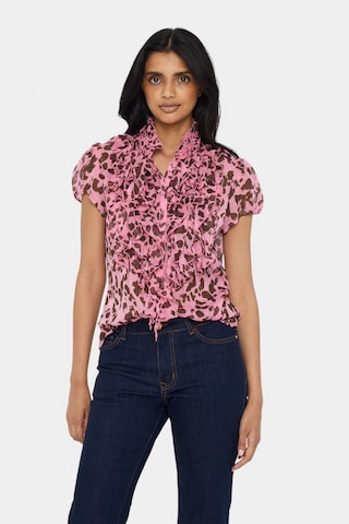 SAINT TROPEZ Blouse 'Lilja' in Pink: front