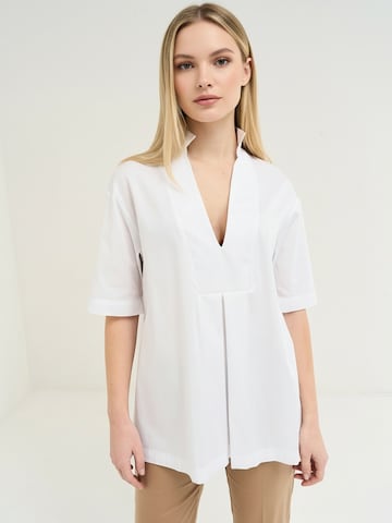 Camomilla Italia Blouse 'Claid' in Wit: voorkant