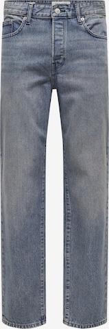 Only & Sons Normalny krój Jeansy 'ONSEDGE' w kolorze niebieski: przód