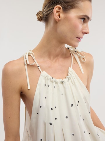 Trussardi - Top en blanco