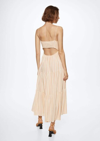 MANGO Sommarklänning 'Paola' i beige