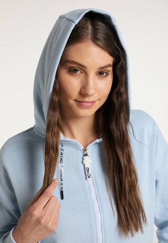 myMo ATHLSR Sweatjacke in Blau