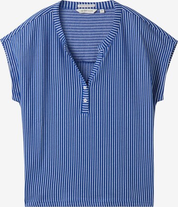 T-shirt TOM TAILOR en bleu : devant