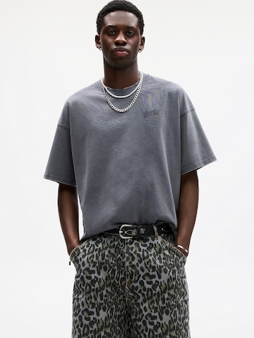 Pull&Bear Tričko – šedá