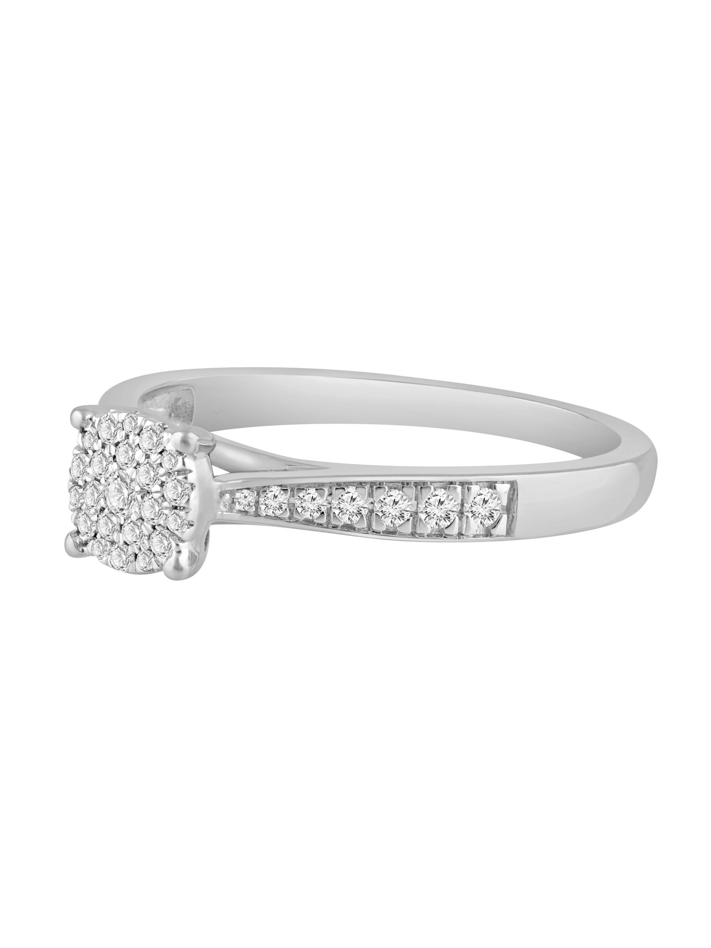 Diamant Exquis Ring in Silver