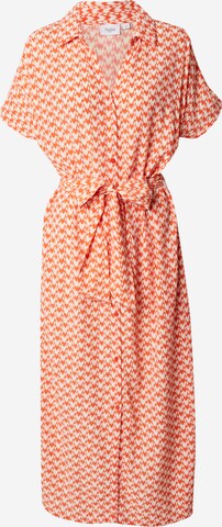 SAINT TROPEZ Šaty 'Blanca' – oranžová: přední strana