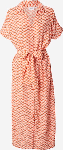 Robe-chemise 'Blanca' SAINT TROPEZ en orange : devant