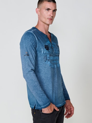 T-Shirt KOROSHI en bleu