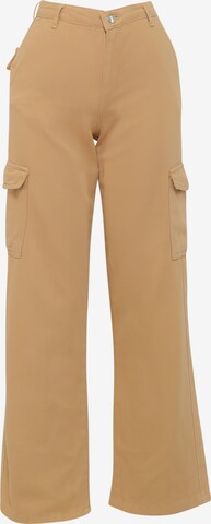 Regular Pantalon cargo 'Lil' FRESHLIONS en beige : devant