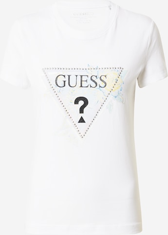 GUESS Shirt 'ALVA' in White: front