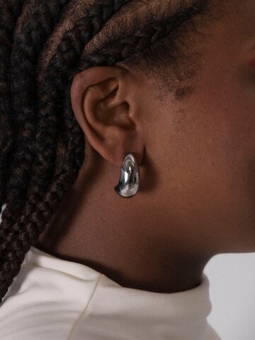 Boucles d'oreilles 'Drop Big' PURELEI en argent : devant