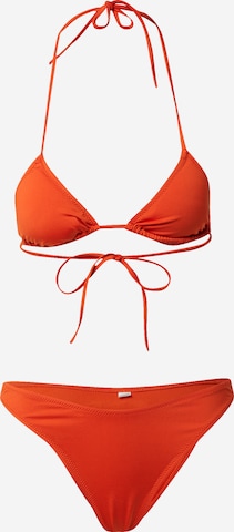 Kendall for ABOUT YOU Bikini 'Lani' in Red: front