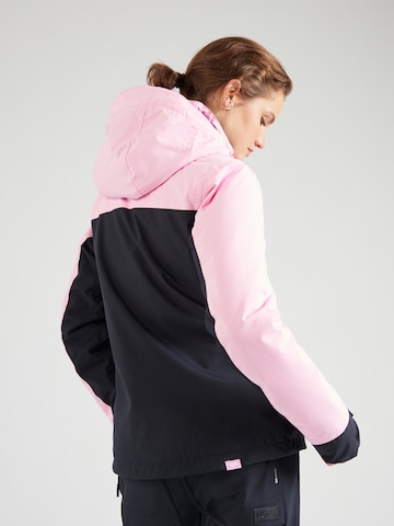ROXY Спортивная куртка 'FREE JET' в Ярко-розовый