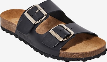 Les Tropéziennes - Zapatos abiertos en negro: frente