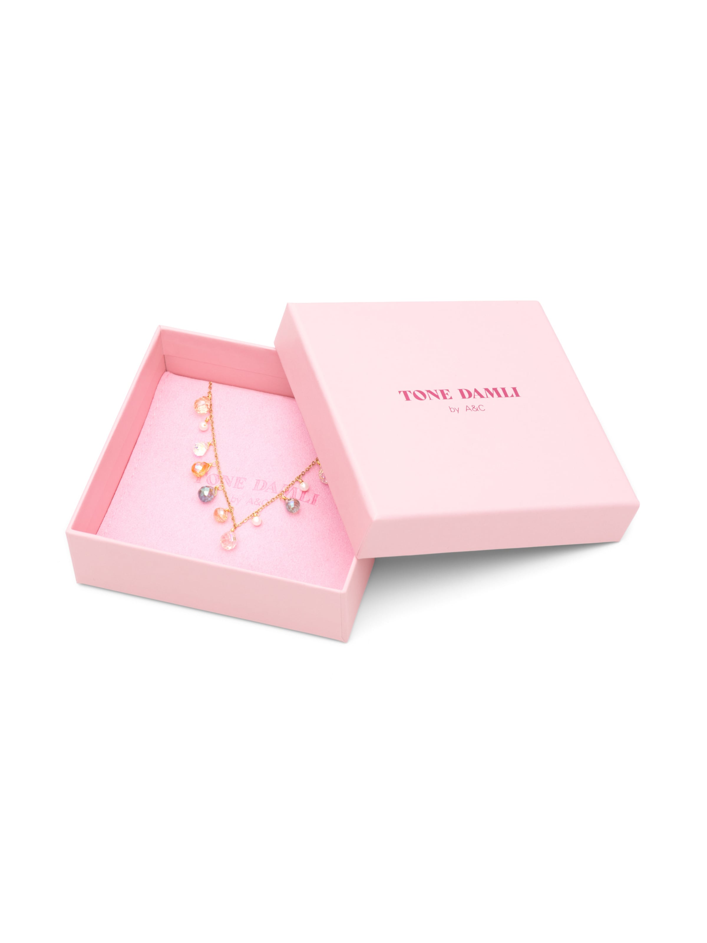 Chaîne 'Tone Damli - Highlights - Pastels' A&C Oslo – Nordic Design Jewellery en or