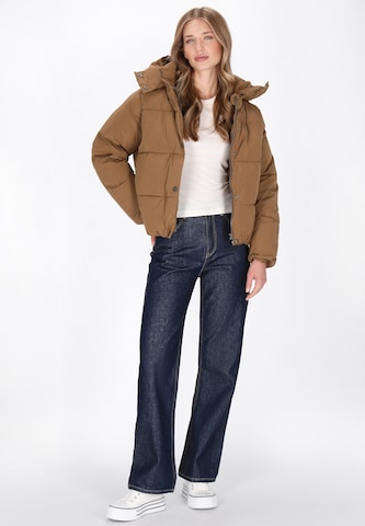 DreiMaster Maritim Winterjas in Beige