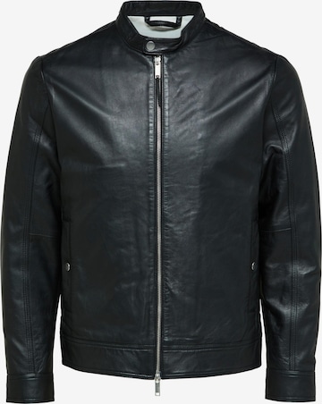 Veste mi-saison 'Archive' SELECTED HOMME en noir : devant