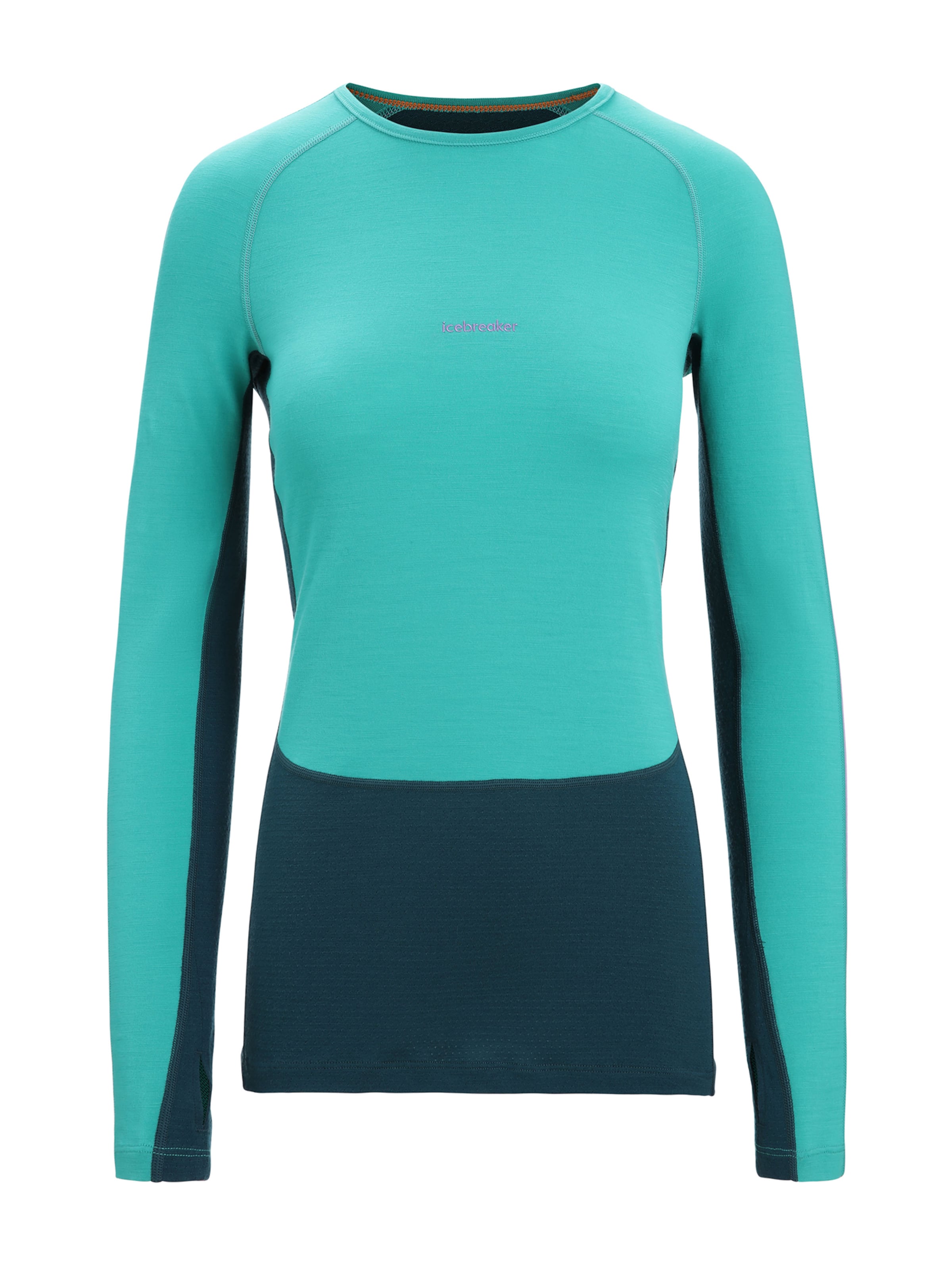 ICEBREAKERTehnička sportska majica - plava boja: prednji dio