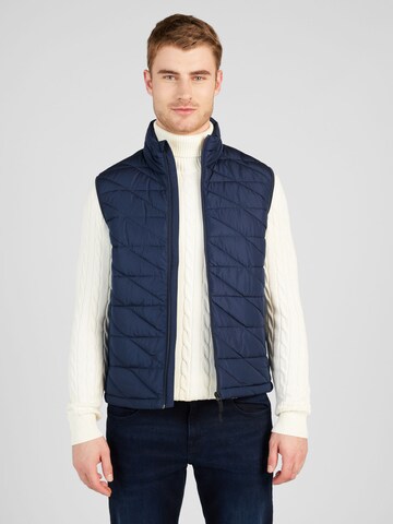 Gilet Marc O'Polo en bleu : devant