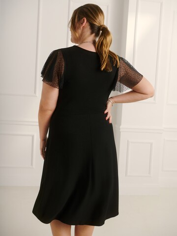 Guido Maria Kretschmer Curvy Kleid 'Bianca ' in Schwarz