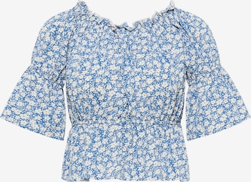 MYMO Blouse in Blauw: voorkant