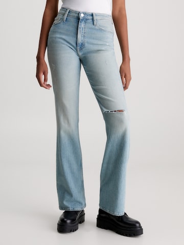 Bootcut Jean Calvin Klein Jeans en bleu : devant