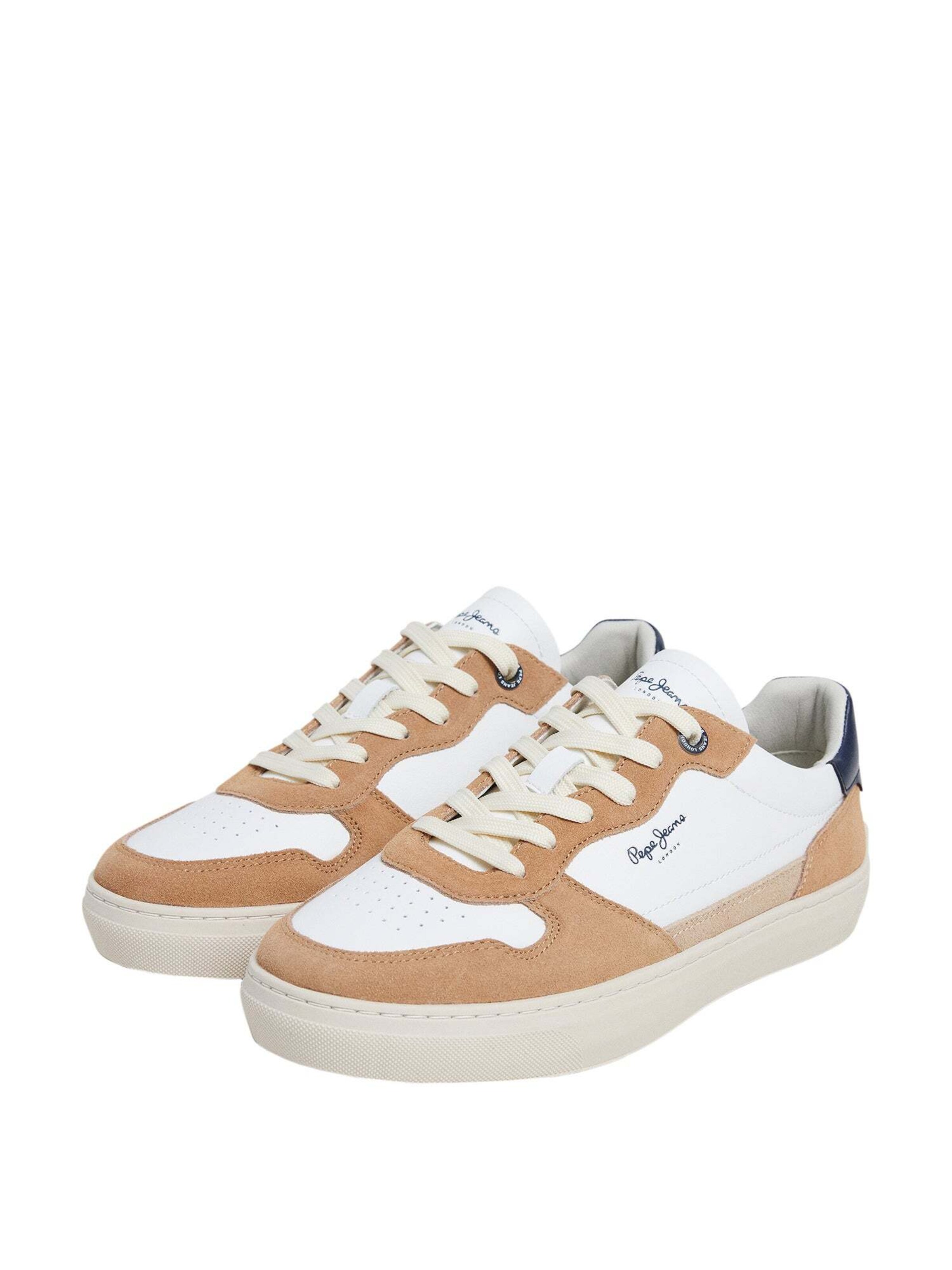 Baskets basses 'CAMDEN' Pepe Jeans en marron