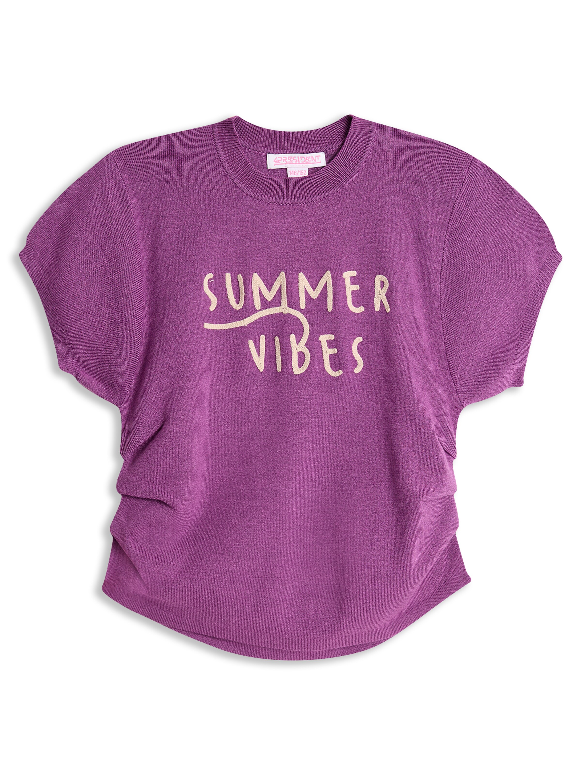 4PRESIDENT Sweatshirt 'Rosie'‌‌‌‌‌‌‌‌ in Lila: Vorderseite