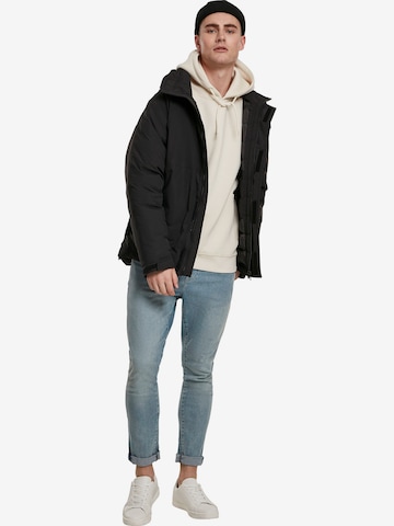 Urban Classics Winter Jacket in Black