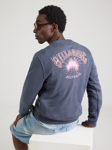 Sweat-shirt 'FOUNDATION' BILLABONG en bleu : devant