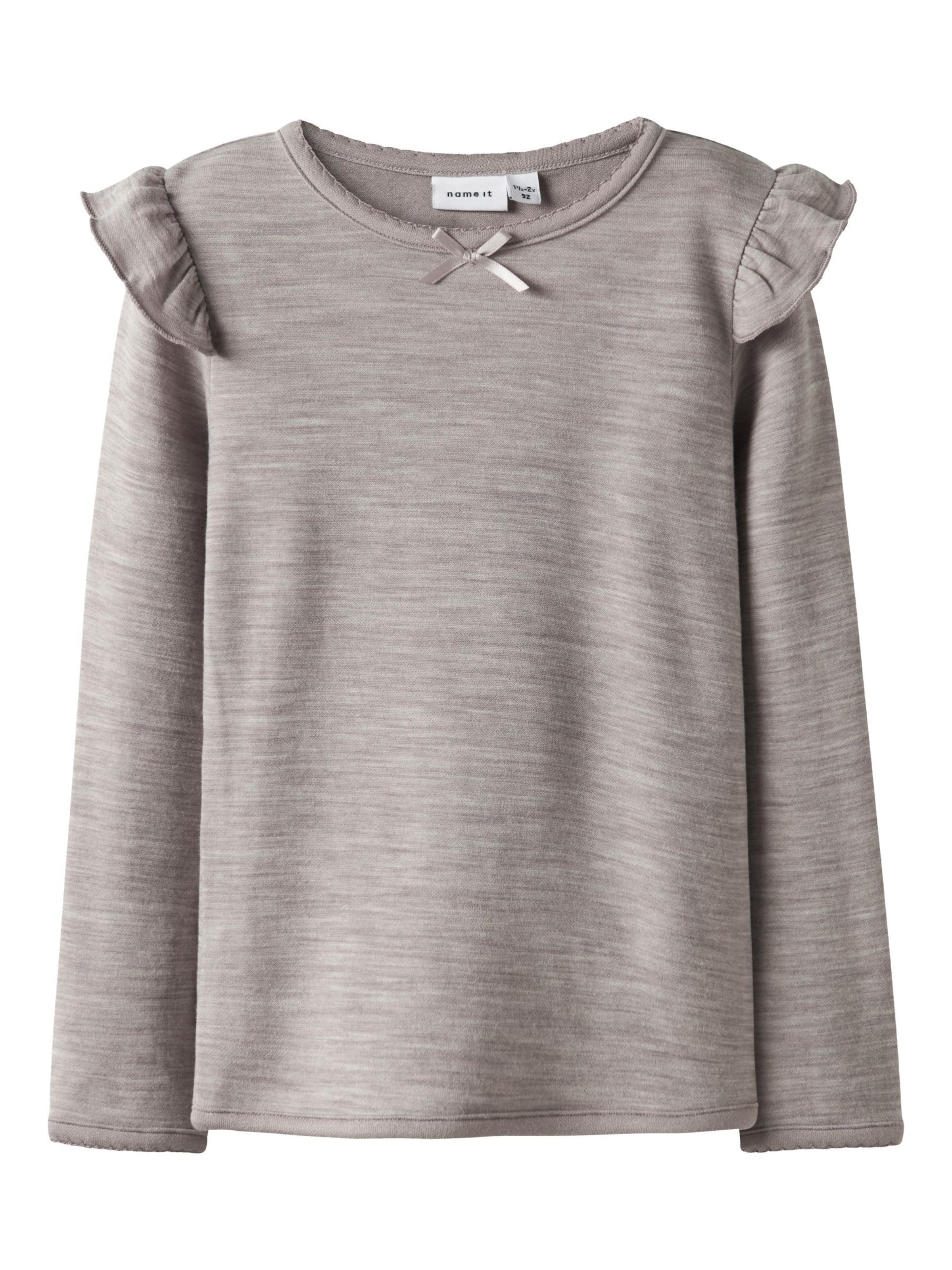 T-Shirt NAME IT en gris : devant