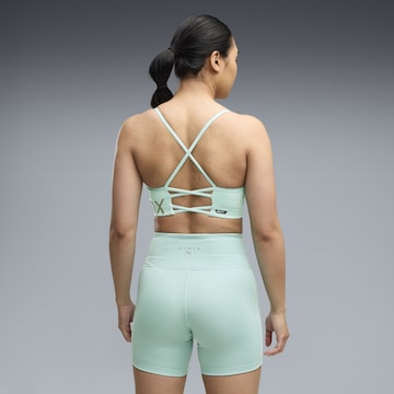 PUMA Bustier Sport bh 'Puma x Hyrox Pwrmode' in Groen