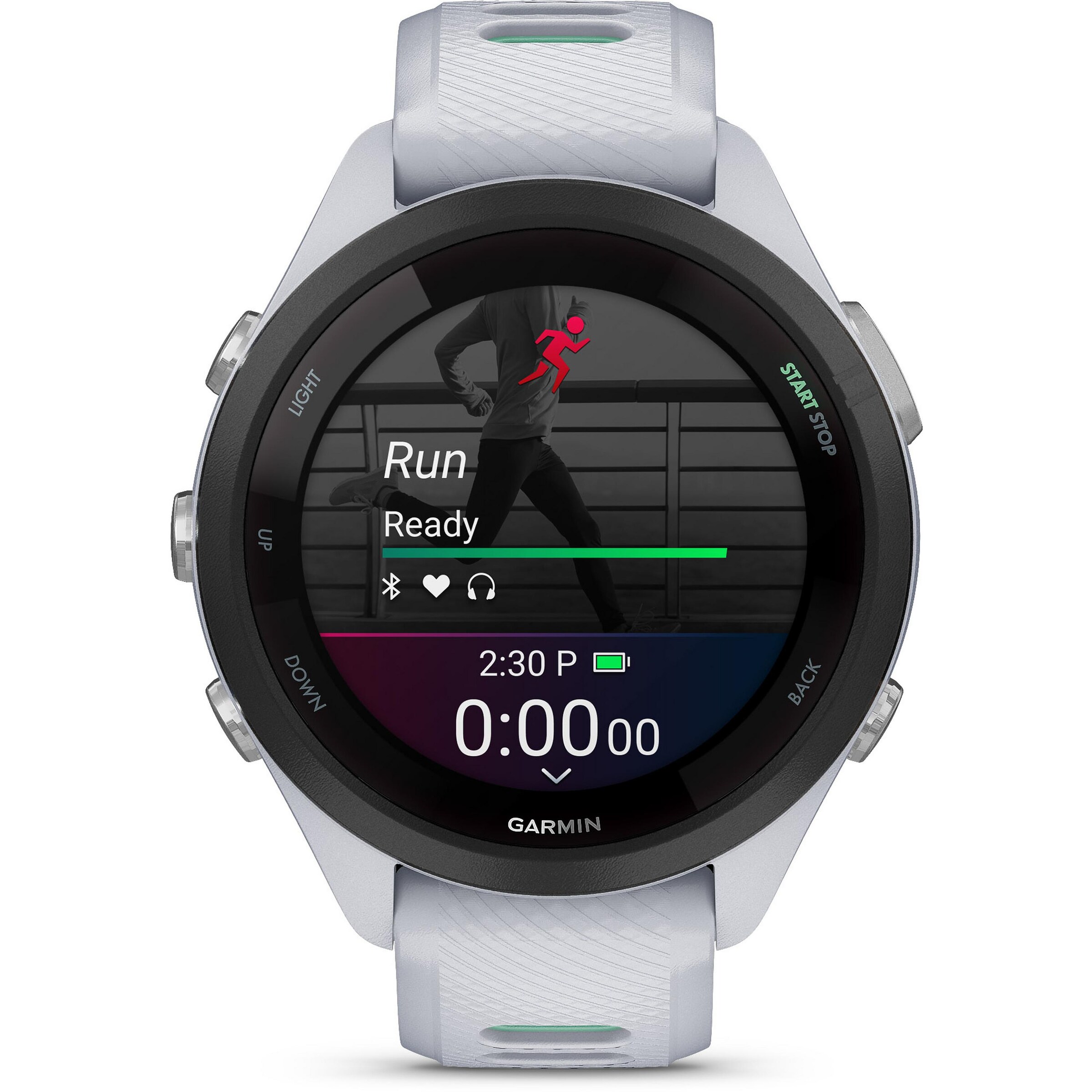 GARMIN Sportuhr 'Forerunner' in Weiß