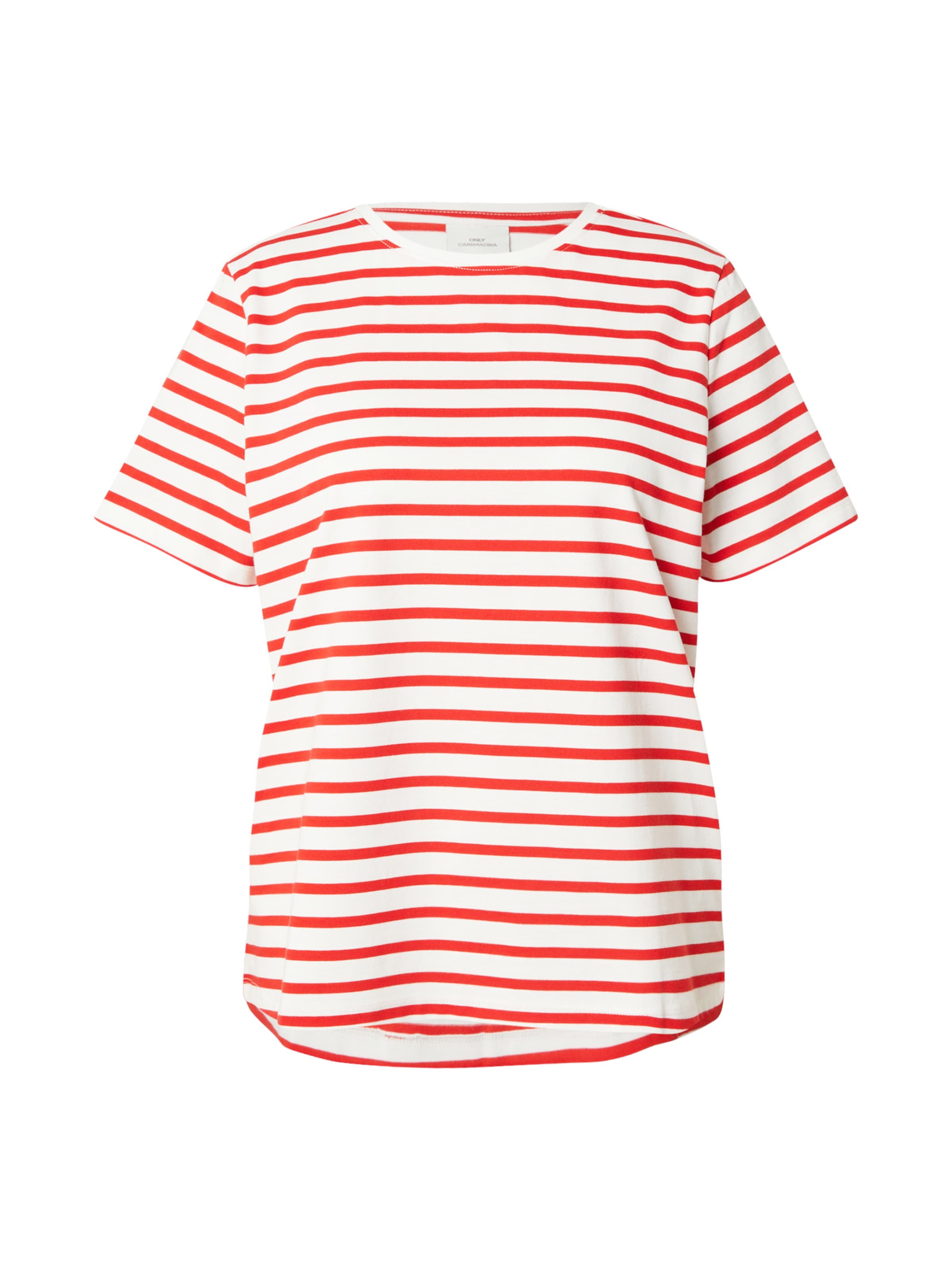 ONLY Carmakoma Футболка 'CARNEW SOPH' в Белый: спереди