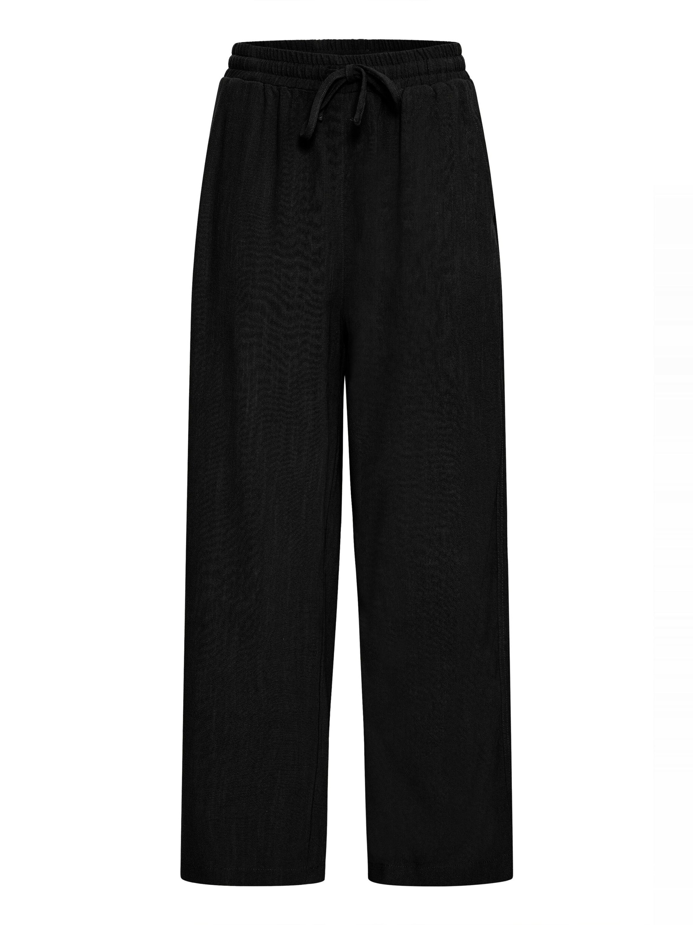 Pantalon 'Filinen' b.young en noir : devant