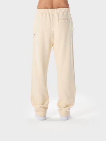 Ossy Homer Loosefit Sporthose '450 GSM Heavy Cotton' in Beige