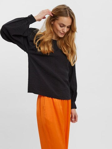 VERO MODA Blouse 'Dharma' in Zwart: voorkant