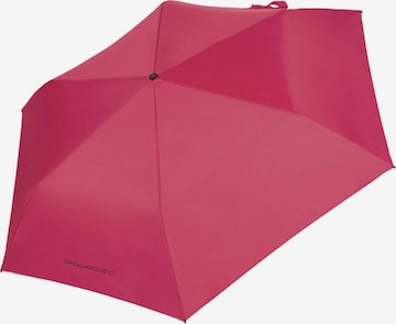 Piquadro Regenschirm in Rot: Vorderseite