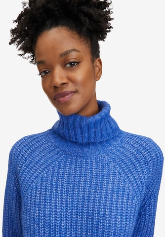 Cartoon Pullover in Blau