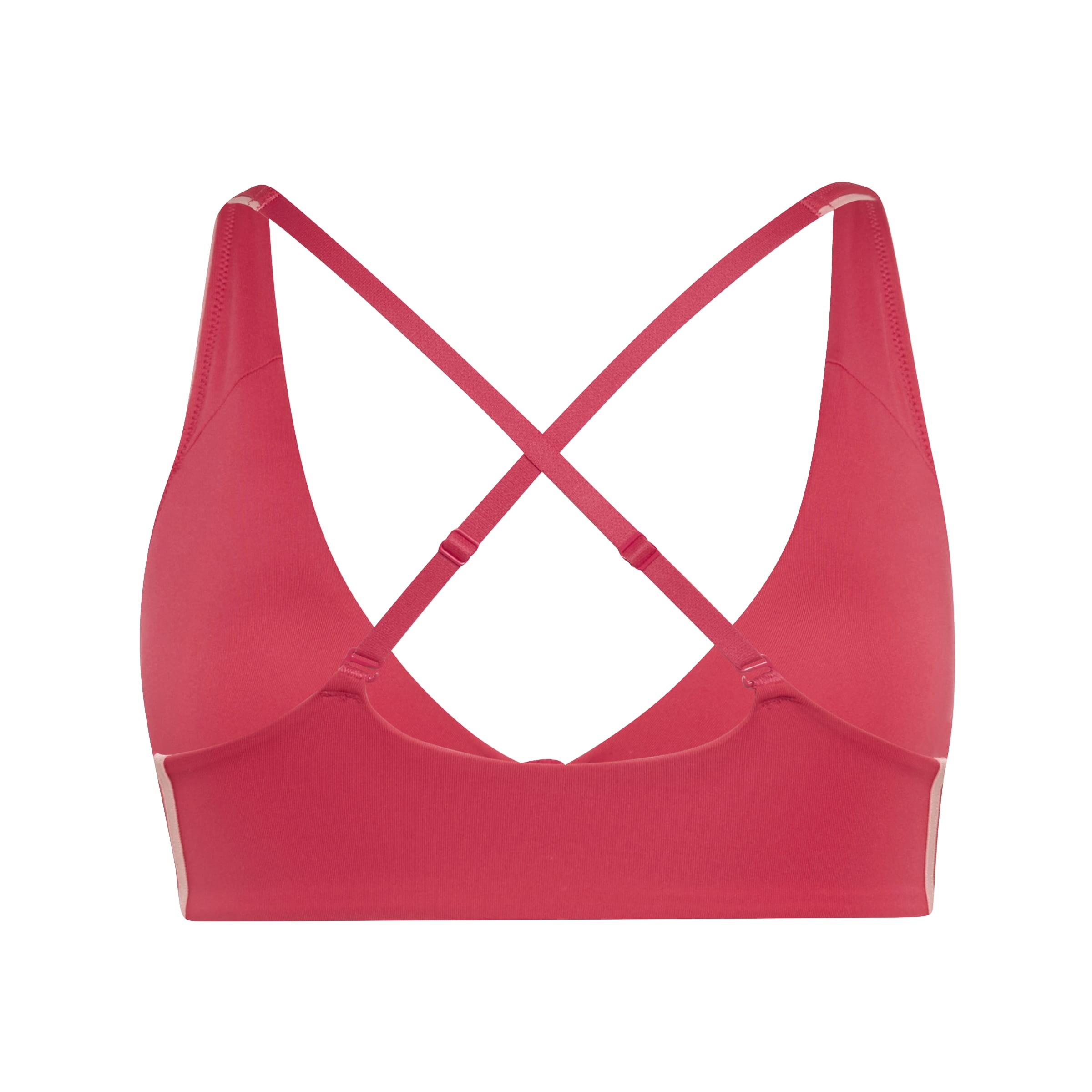 ADIDAS PERFORMANCE Trojúhelníková Sportovní podprsenka – pink