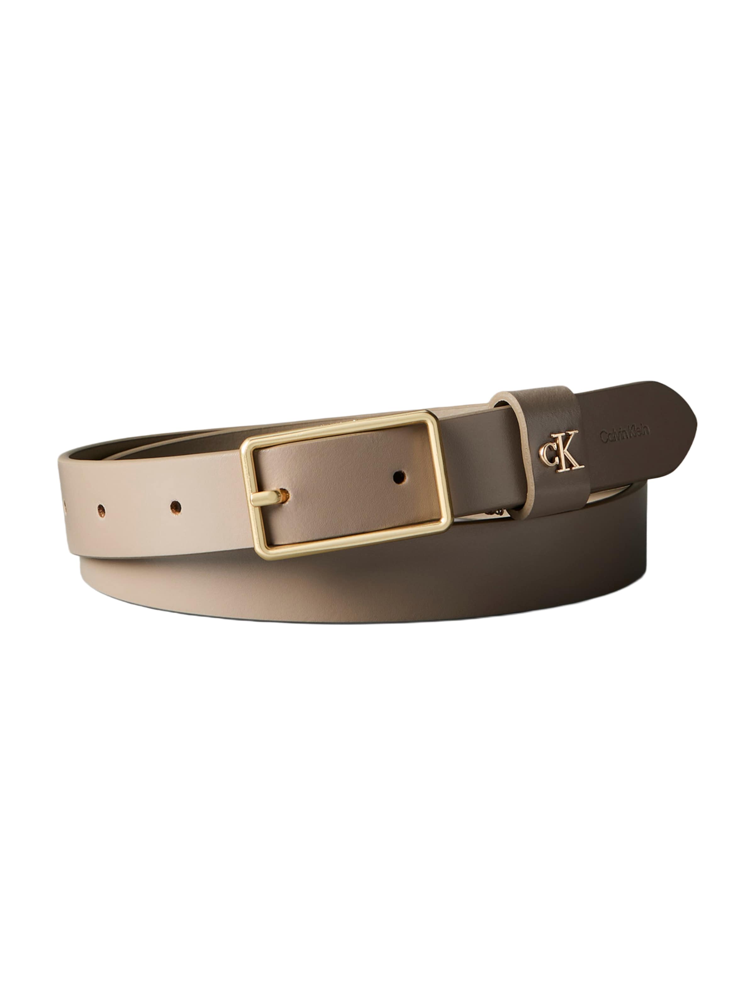 Ceinture Calvin Klein en gris : devant