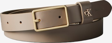 Ceinture Calvin Klein en gris : devant