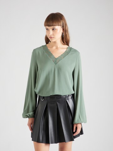 VERO MODA Blouse 'LILOU' in Green: front