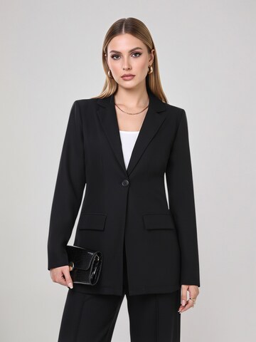 LapaPlus - Blazer en negro: frente