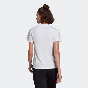 ADIDAS SPORTSWEAR - Camiseta funcional 'Essentials' en blanco