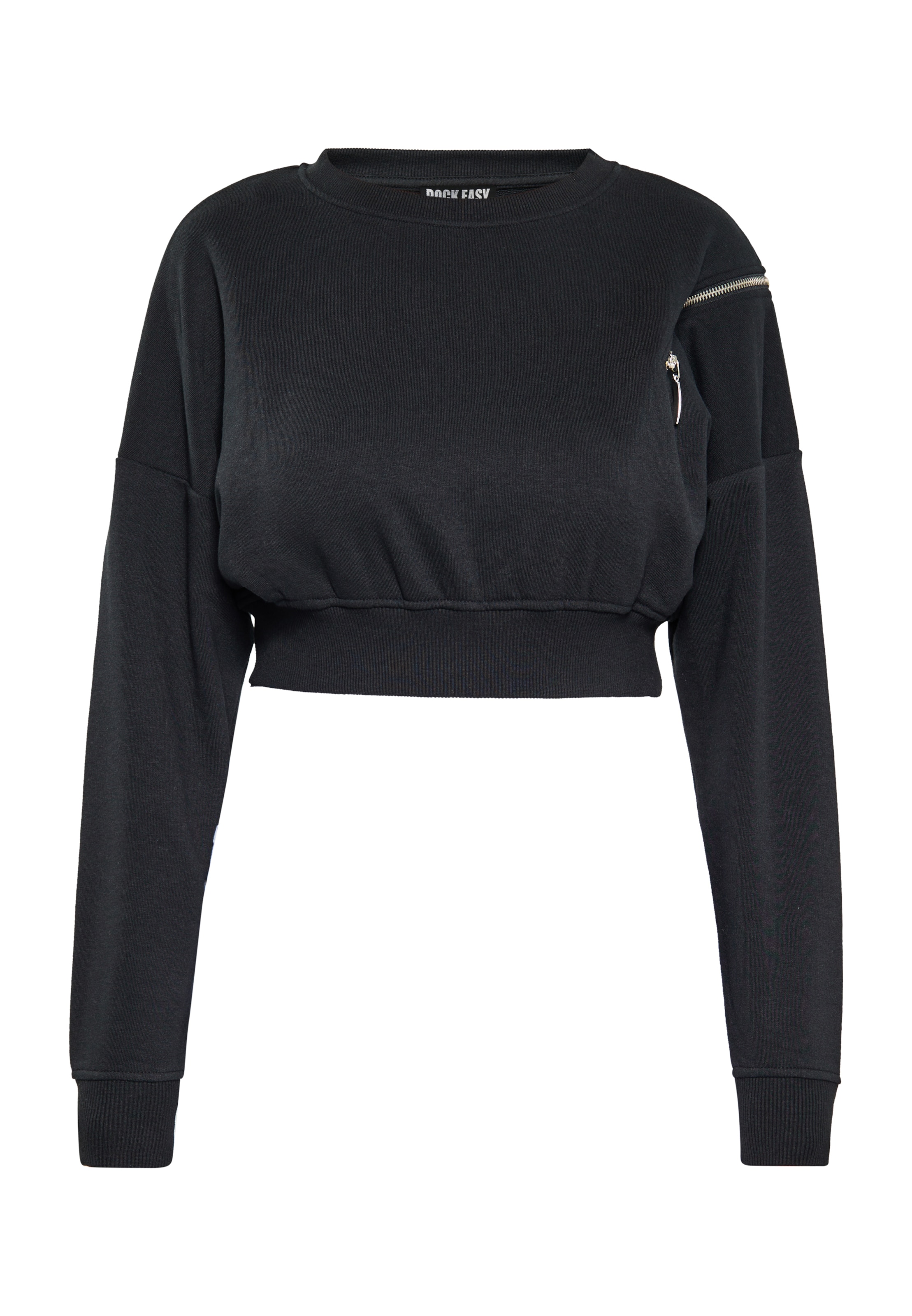 ROCKEASY Sweatshirt i svart, Produktvy
