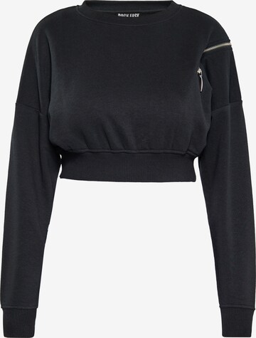 ROCKEASY Μπλούζα φούτερ σε μαύρο: μπροστά