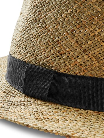 Fawler Hoed 'Panama' in Beige