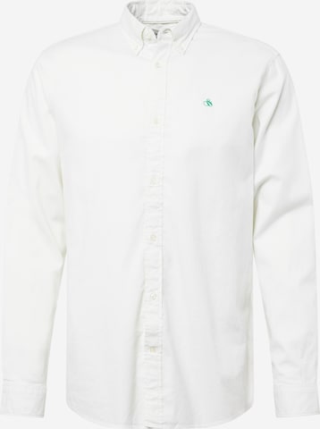 SCOTCH & SODA Regular fit Overhemd 'Essentials' in Groen: voorkant